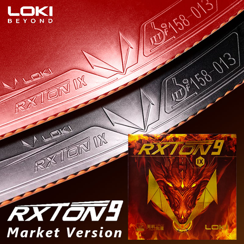 Table Tennis Rubber - LOKI RXTON 9 Table Tennis Rubber