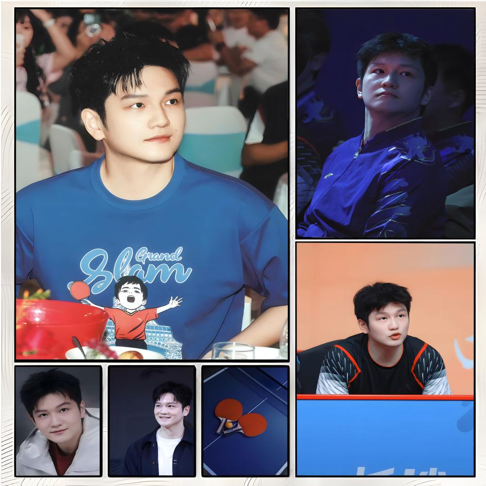 Table Tennis Zhendong - Athlete Table Tennis Fan Zhendong Poster