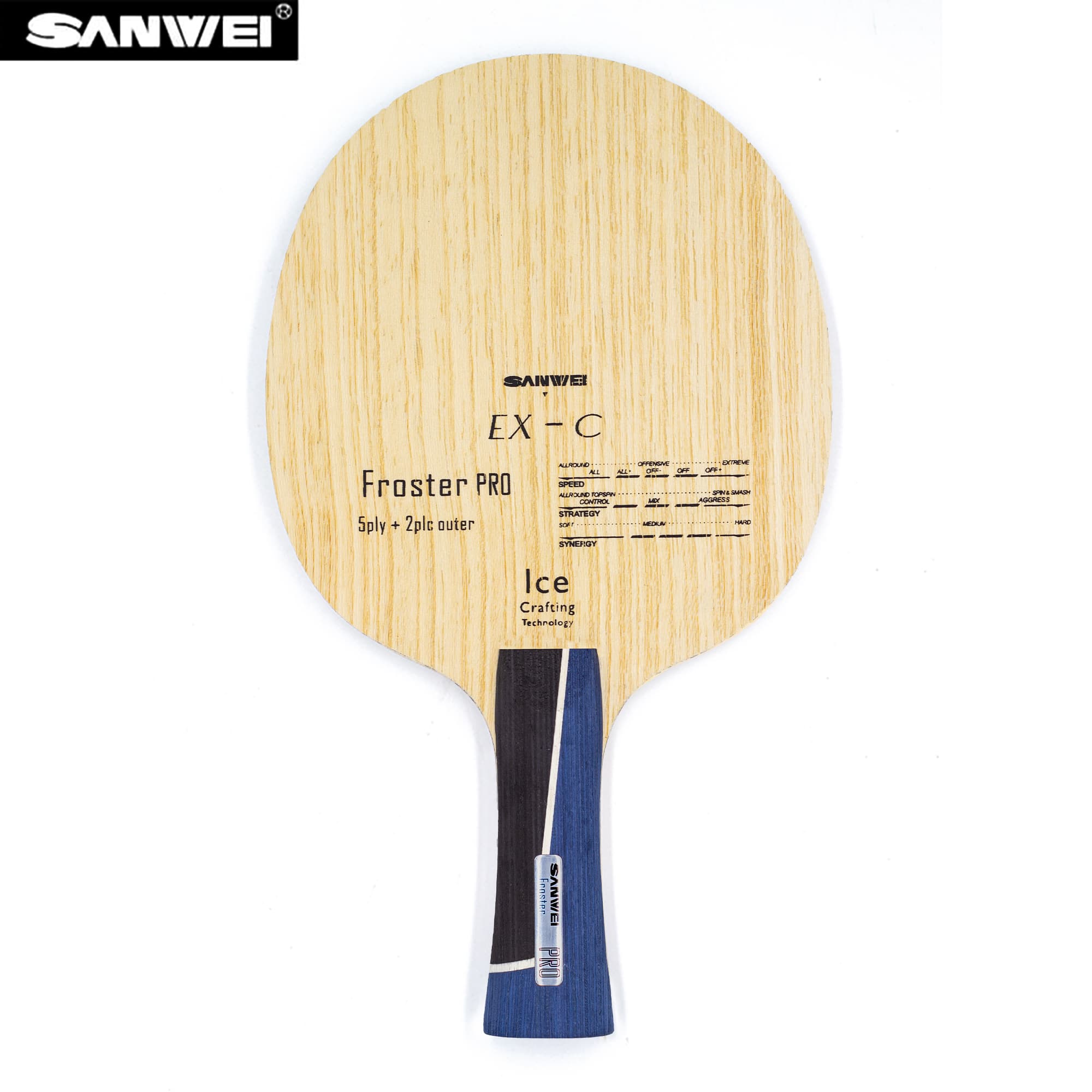 Xiom Blade Table Tennis - SANWEI ALC Table Tennis Blade Froster