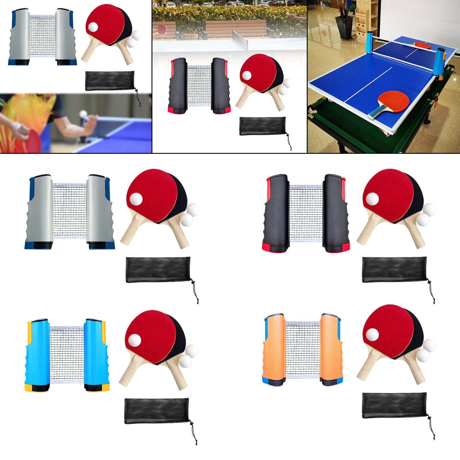 Ping Pong Paddles Set Retracta - Table Tennis Net Set recension och pris