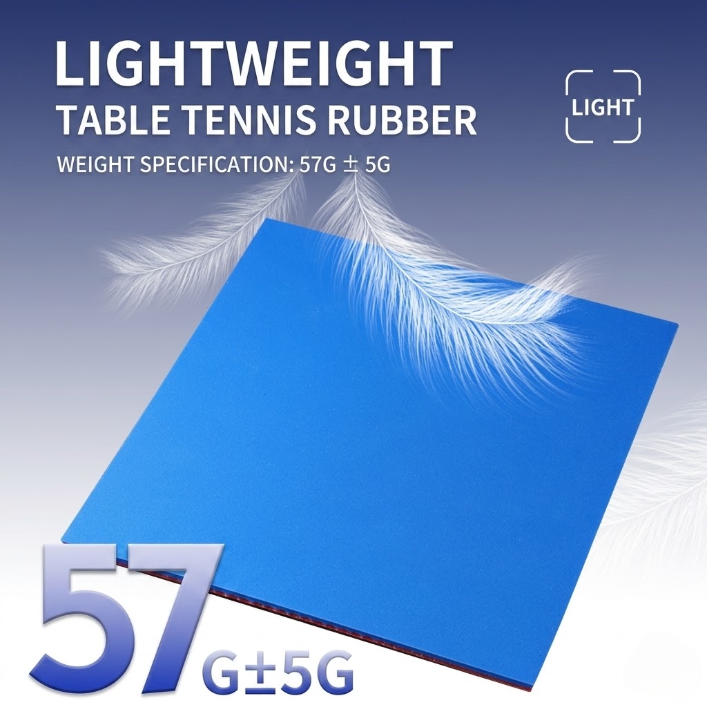 Kokutaku Table Tennis Racket R - Table Tennis Rubber recension och pris