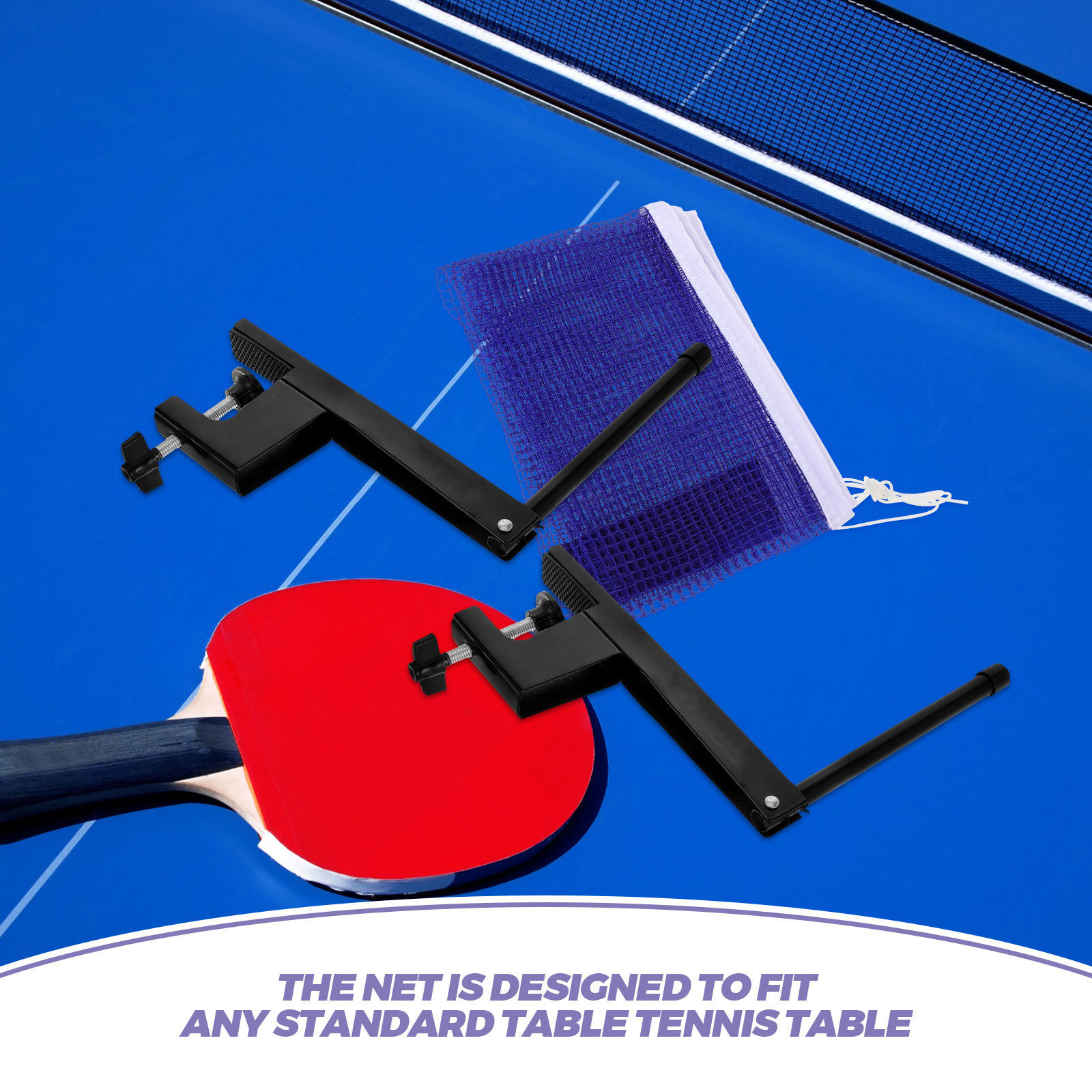 Universal Portable Table Tenni - Table Tennis Net Set recension och pris