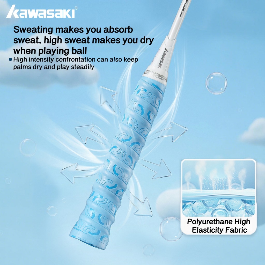 Kawasaki Badminton Grip Overgr - Table Tennis Japan recension och pris