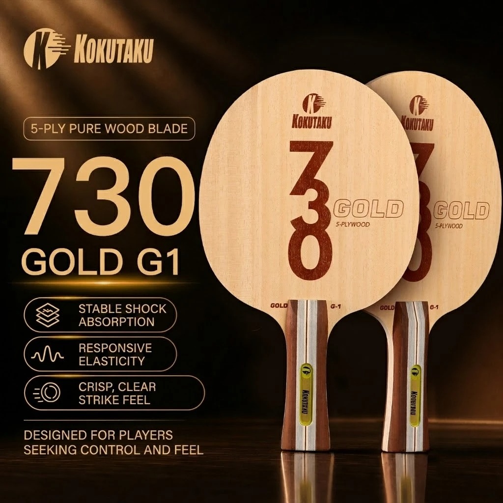 Kokutaku Table Tennis Blade FL - Table Tennis Rubber recension och pris