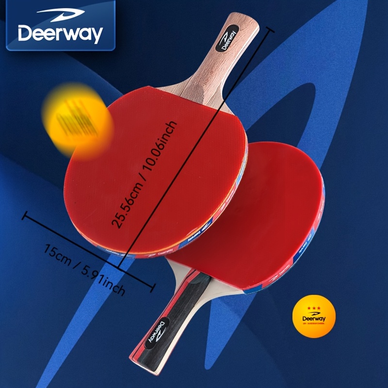 Deerway Table Tennis Racket Se - Table Tennis Net Set recension och pris