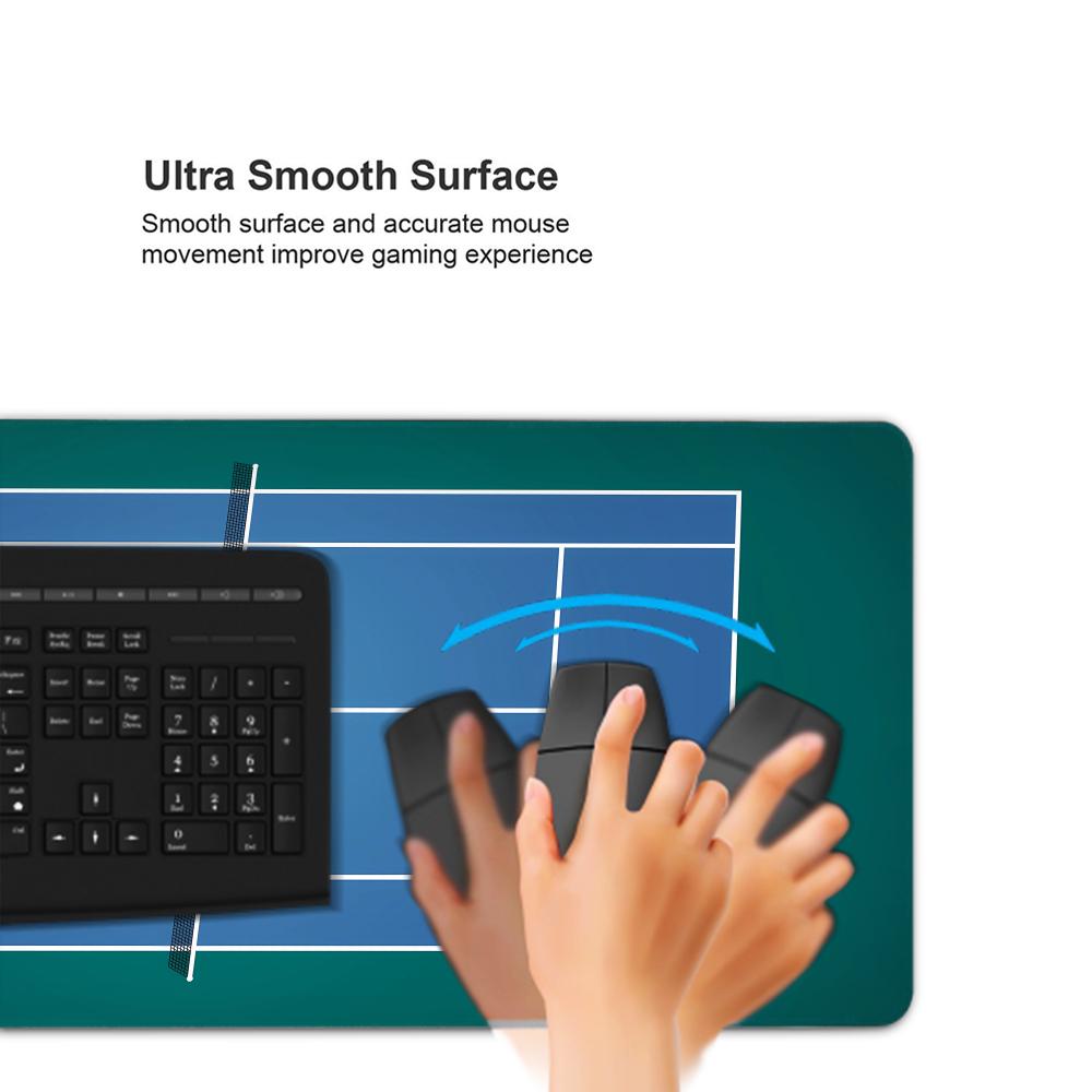 tennis court Mouse Pad Keyboar - Table Tennis Pc recension och pris