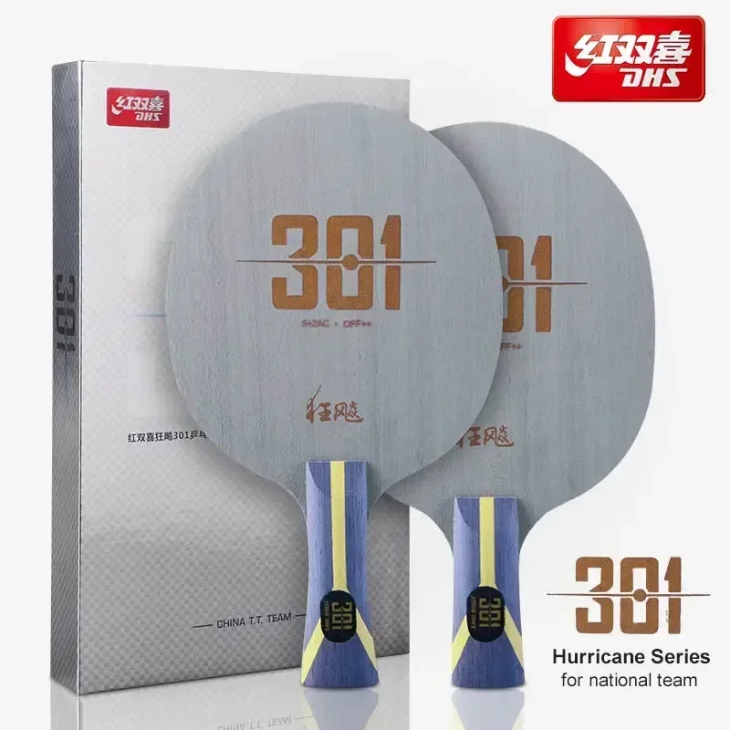 Original  DHS Hurricane 301 H3 - Xiom Blade Table Tennis recension och pris