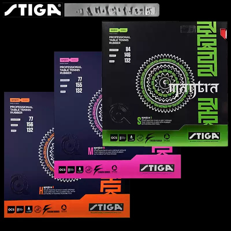 STIGA MANTRA M/S/H /XH Pro Tab - Table Tennis Japan recension och pris