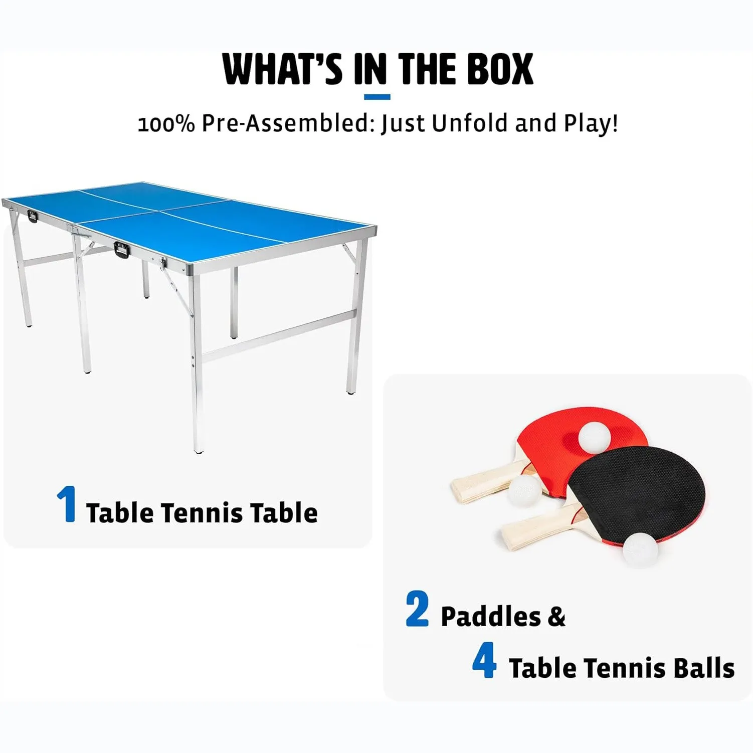 Mid-Size Table Tennis Game Set - Table Tennis Net Set recension och pris