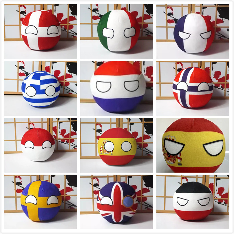 Countryballs Plush Doll Italy  - Table Tennis France recension och pris